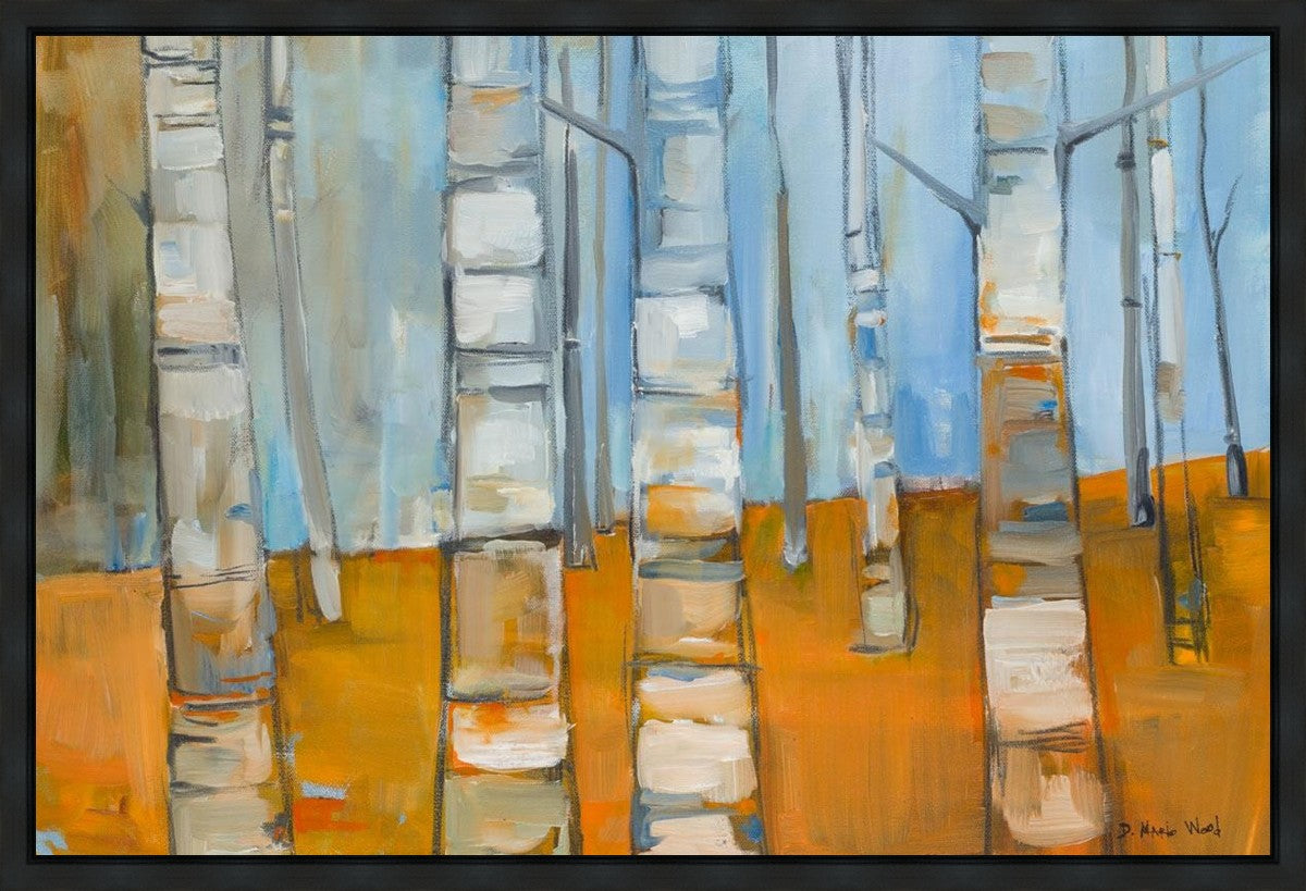Winter Aspens Gallery Wrap