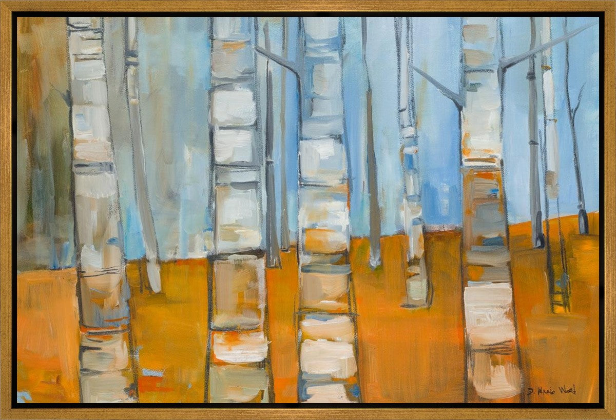 Winter Aspens Gallery Wrap