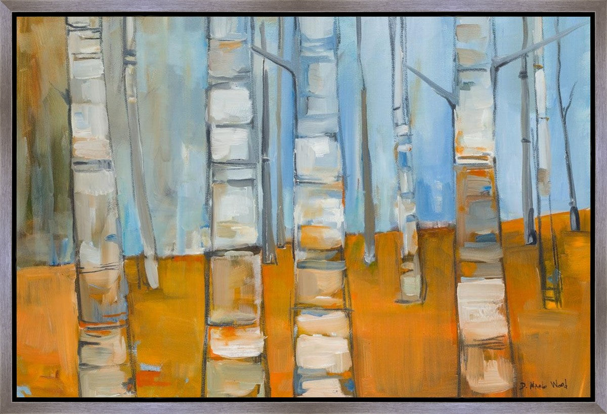 Winter Aspens Gallery Wrap