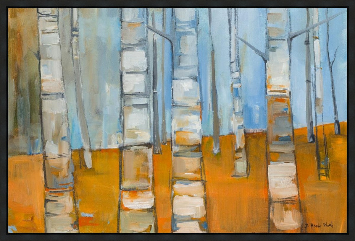Winter Aspens Gallery Wrap