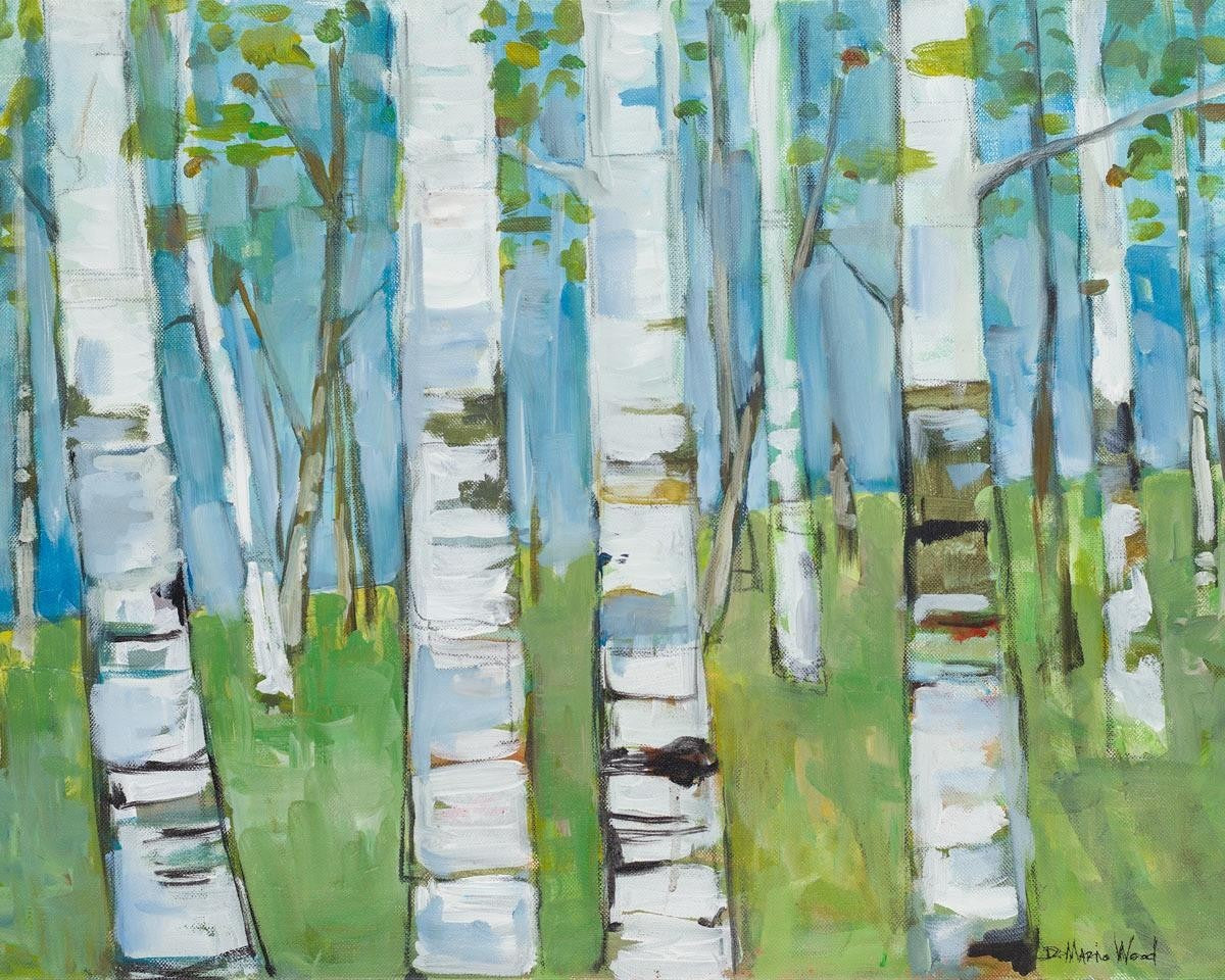 Spring Aspens Gallery Wrap