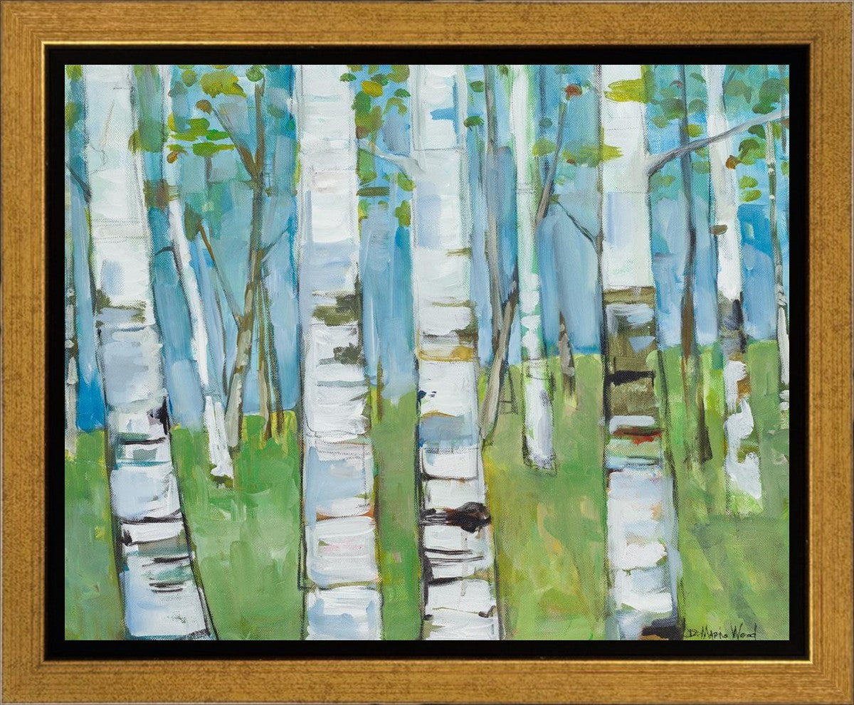 Spring Aspens Gallery Wrap