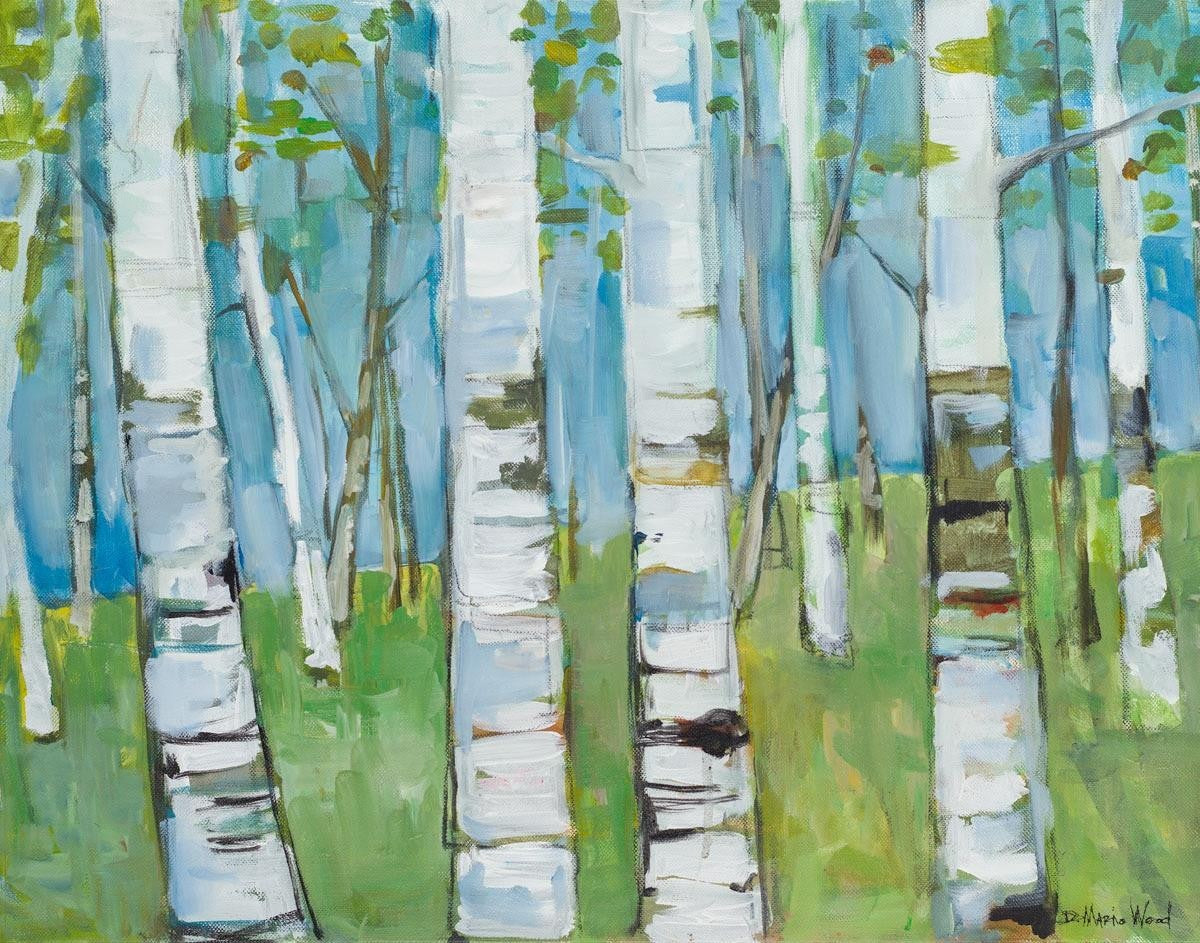 Spring Aspens Gallery Wrap