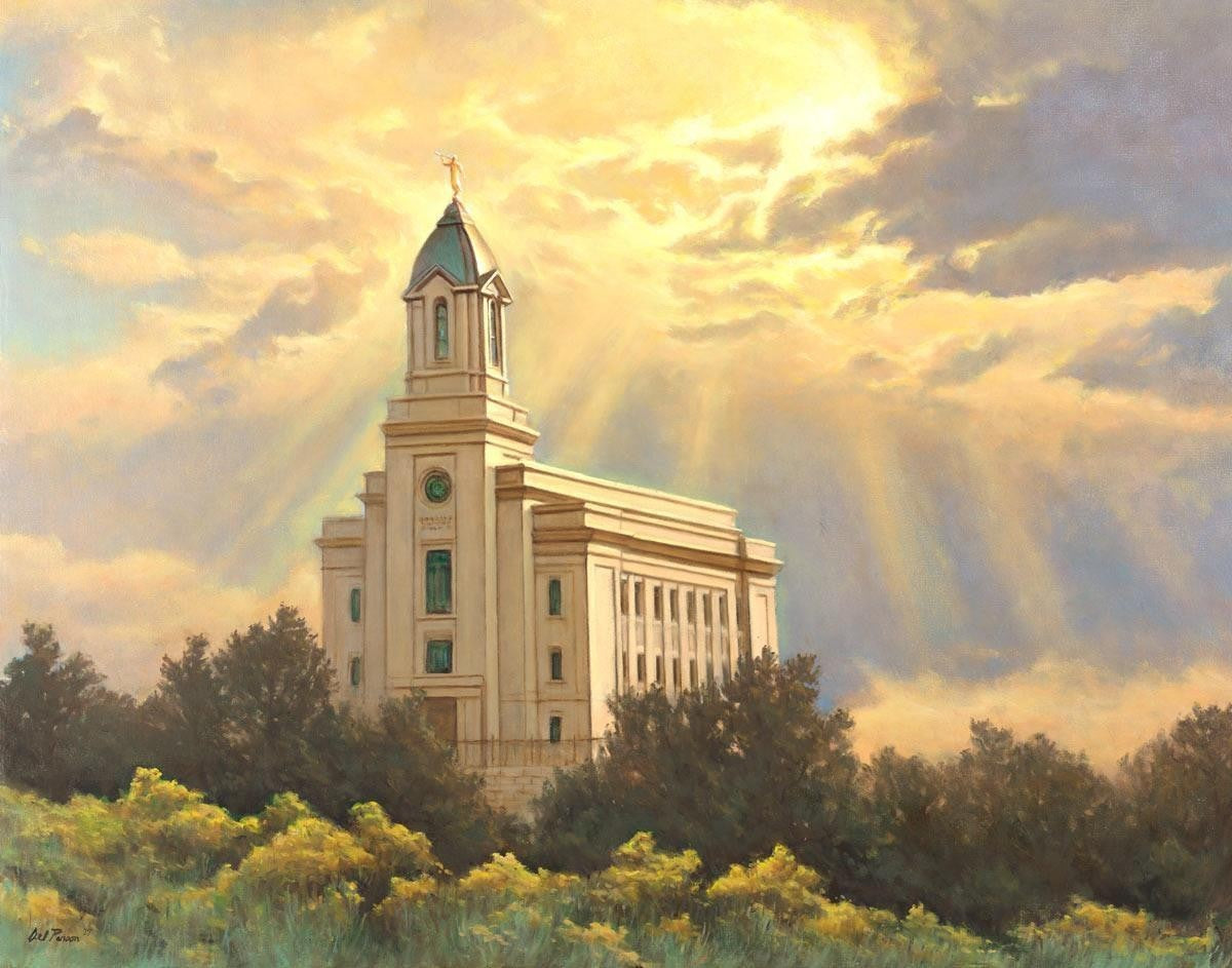 Cedar City Temple Gallery Wrap