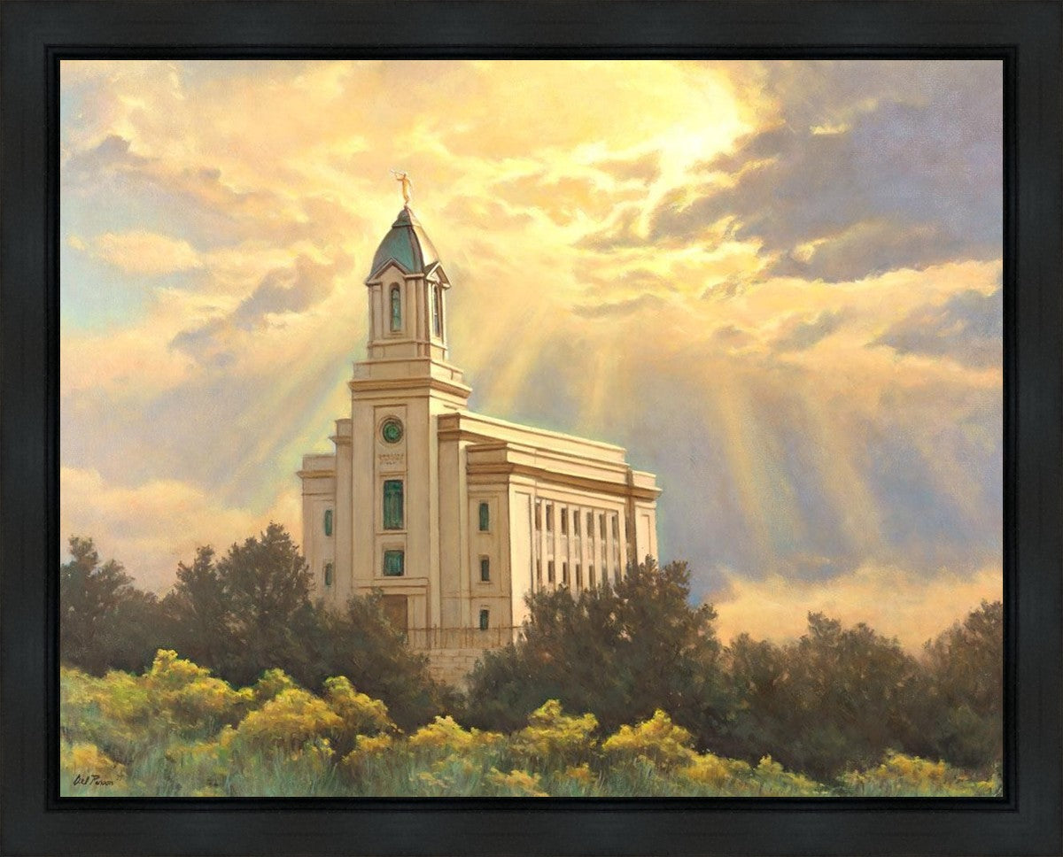 Cedar City Temple Gallery Wrap