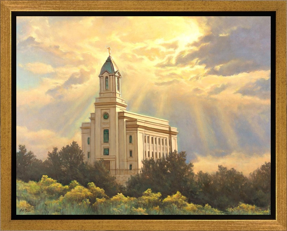 Cedar City Temple Gallery Wrap