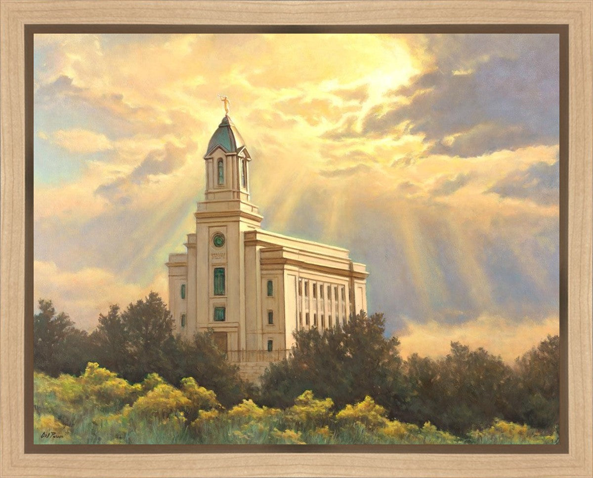 Cedar City Temple Gallery Wrap