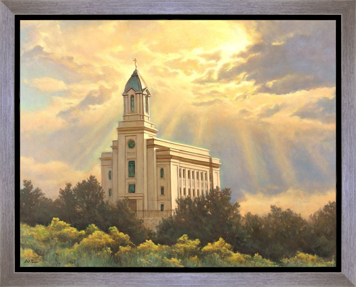 Cedar City Temple Gallery Wrap