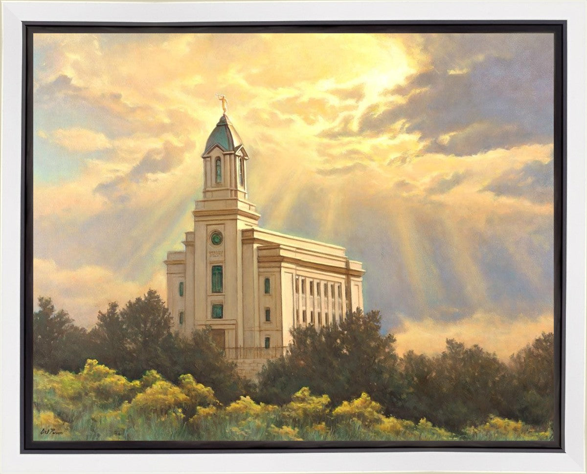 Cedar City Temple Gallery Wrap