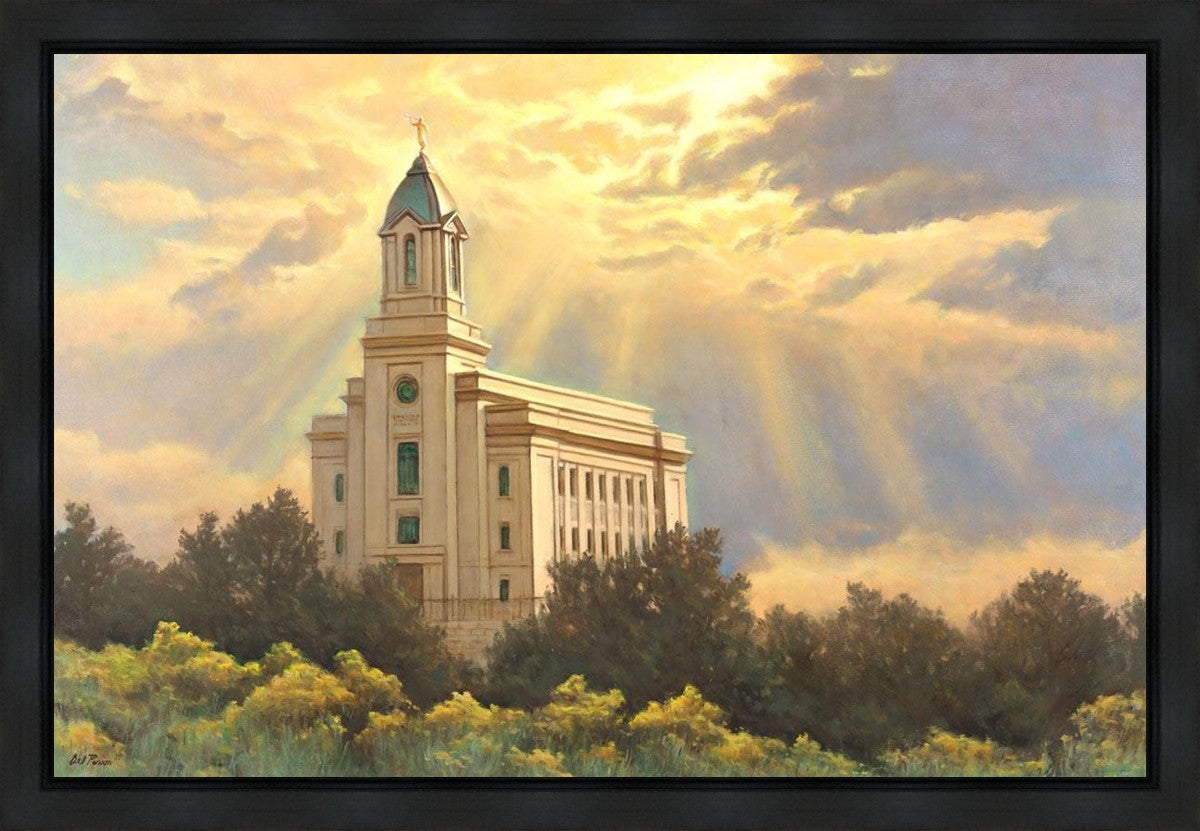 Cedar City Temple Gallery Wrap