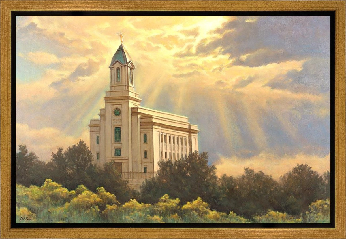 Cedar City Temple Gallery Wrap