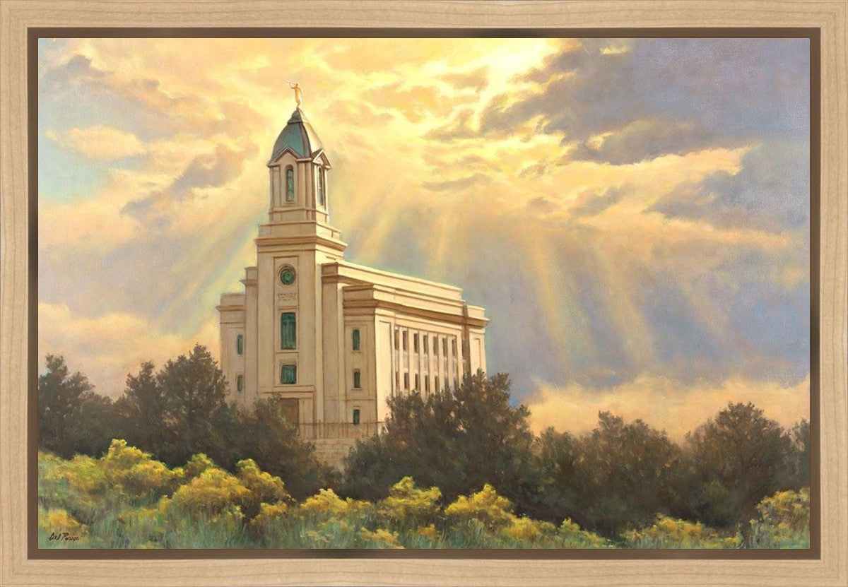 Cedar City Temple Gallery Wrap