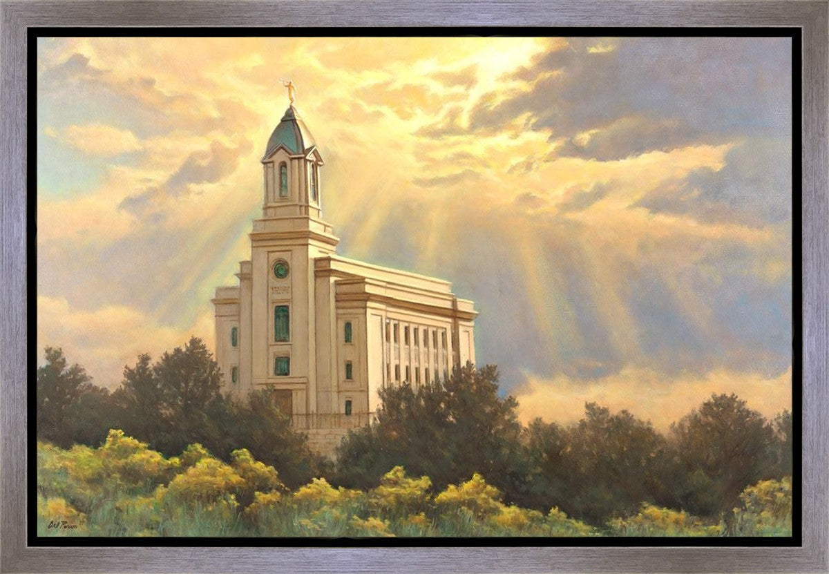 Cedar City Temple Gallery Wrap
