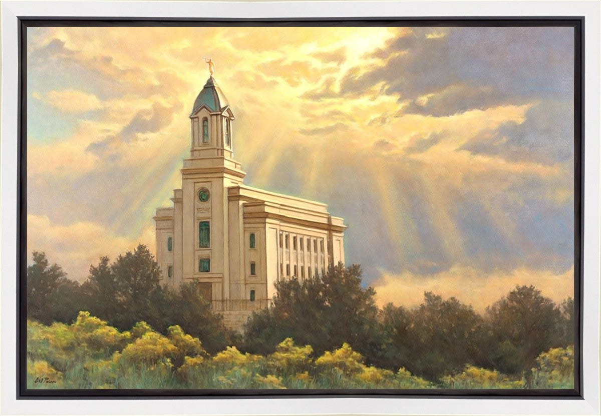 Cedar City Temple Gallery Wrap
