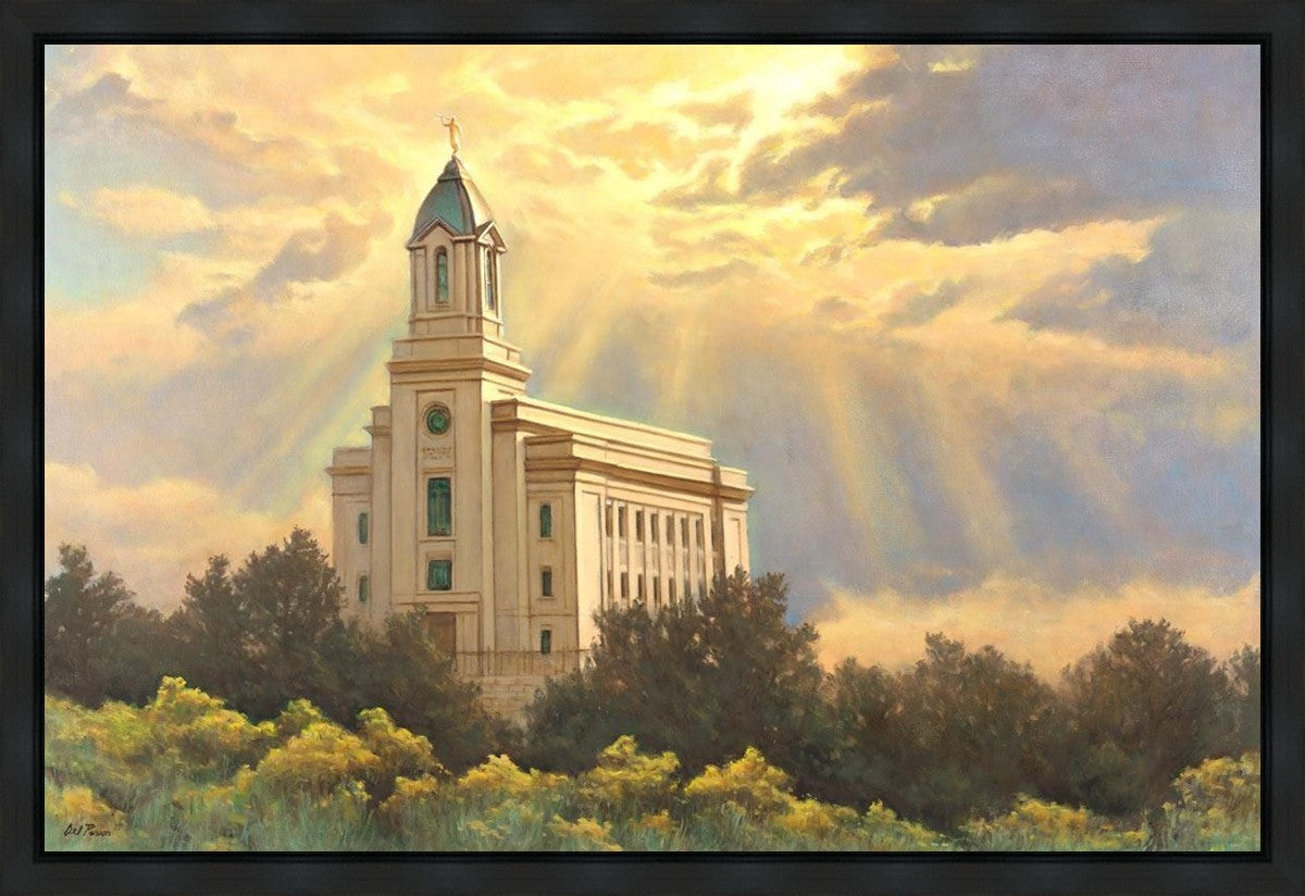 Cedar City Temple Gallery Wrap