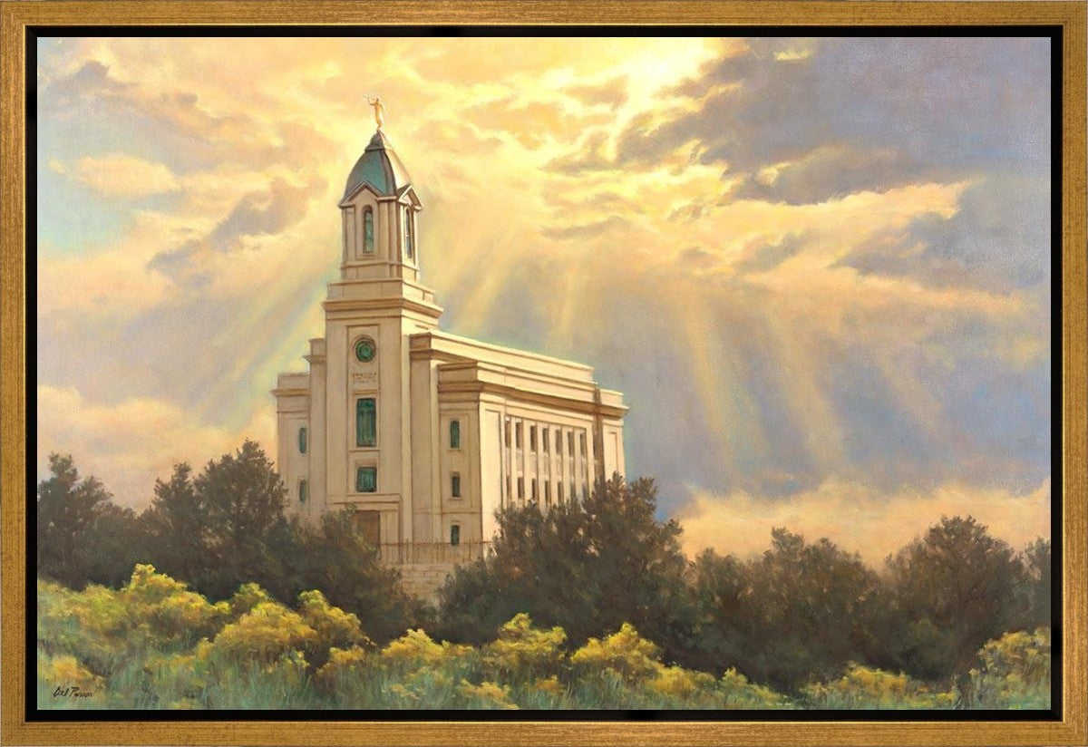 Cedar City Temple Gallery Wrap