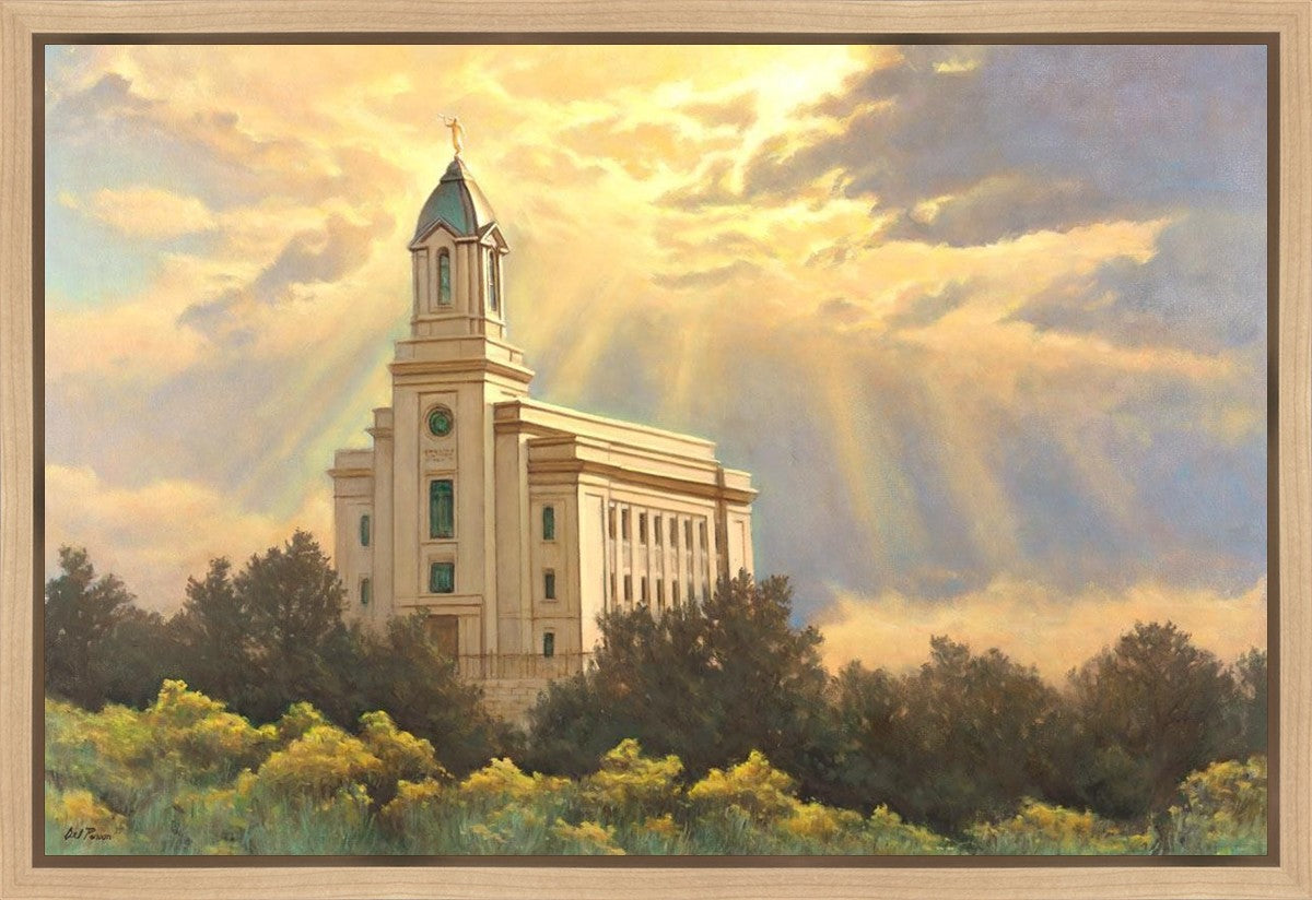 Cedar City Temple Gallery Wrap