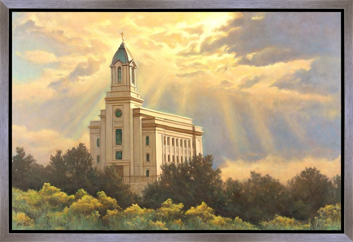 Cedar City Temple Gallery Wrap