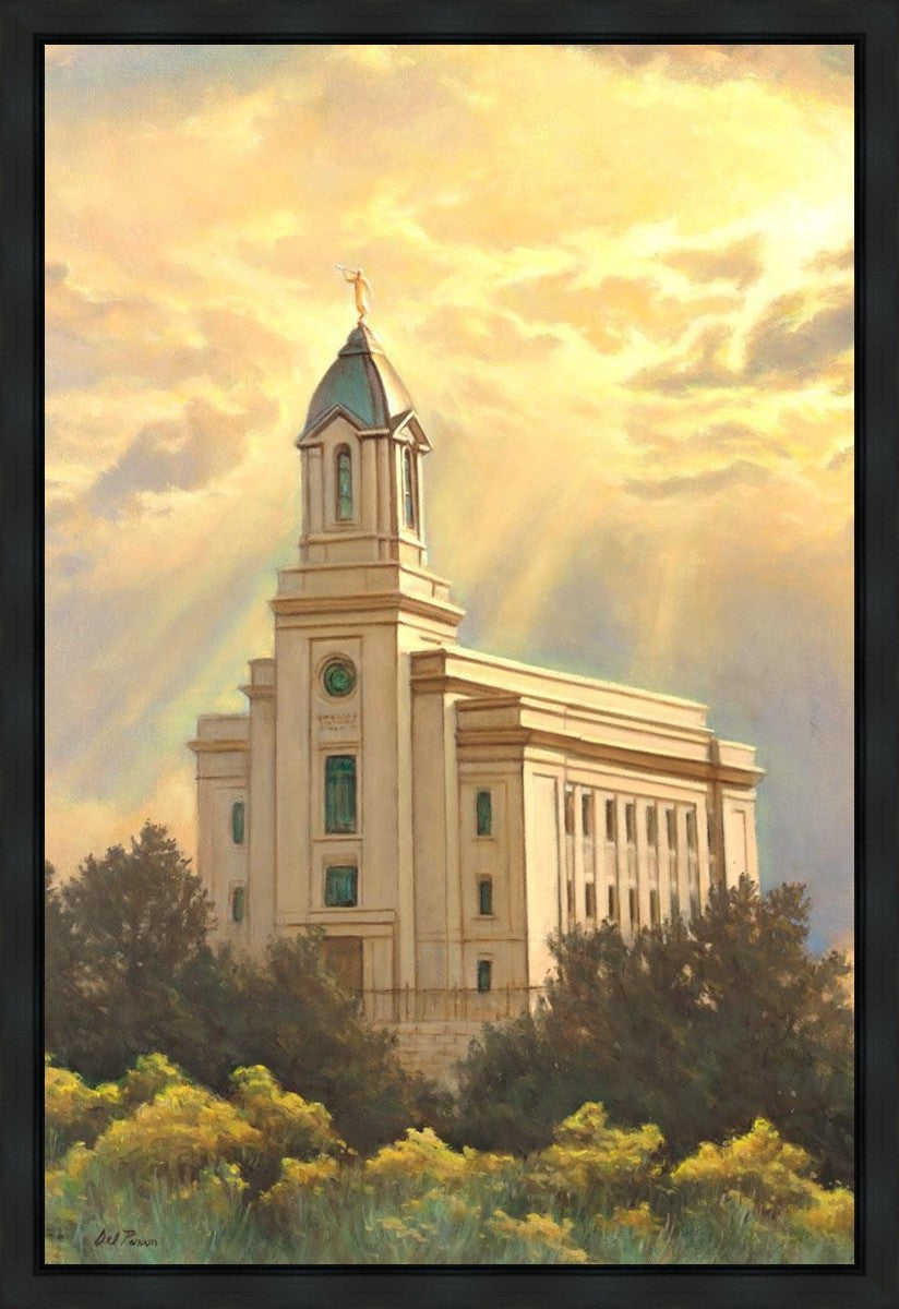 Cedar City Temple Gallery Wrap