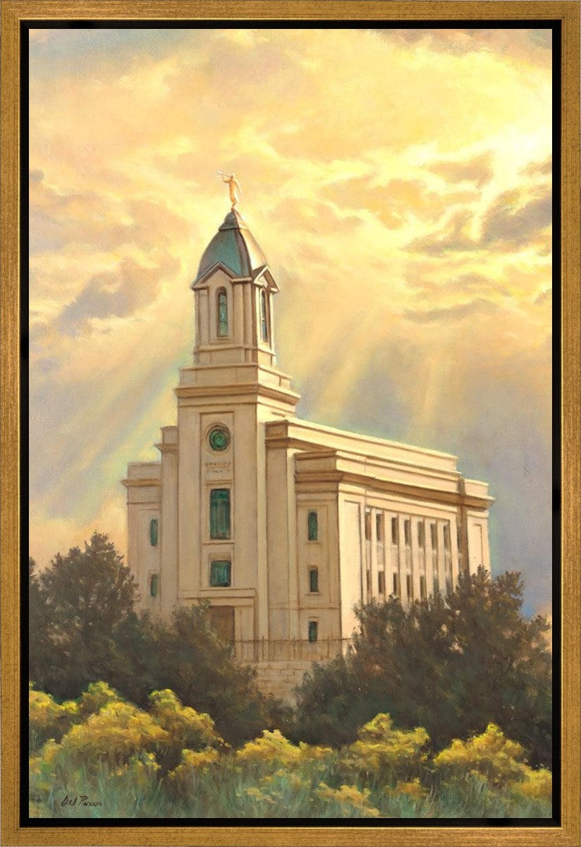 Cedar City Temple Gallery Wrap