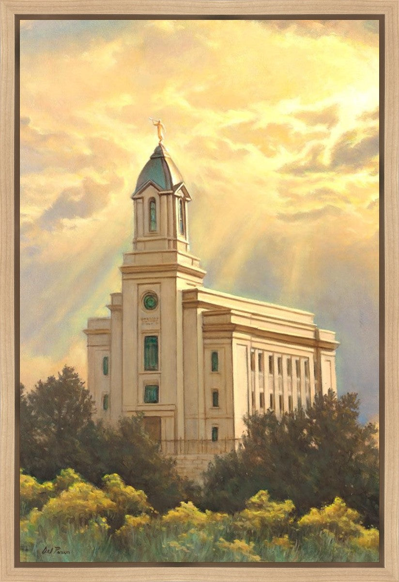 Cedar City Temple Gallery Wrap