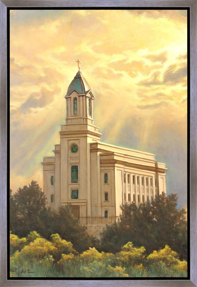 Cedar City Temple Gallery Wrap