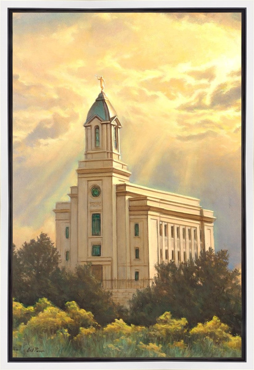 Cedar City Temple Gallery Wrap