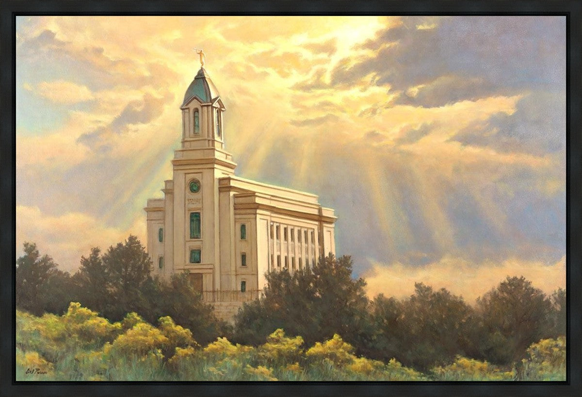 Cedar City Temple Gallery Wrap