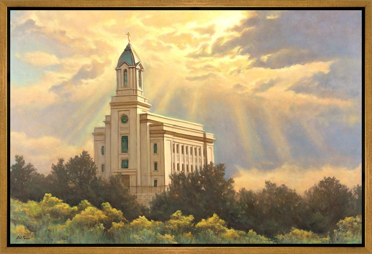 Cedar City Temple Gallery Wrap