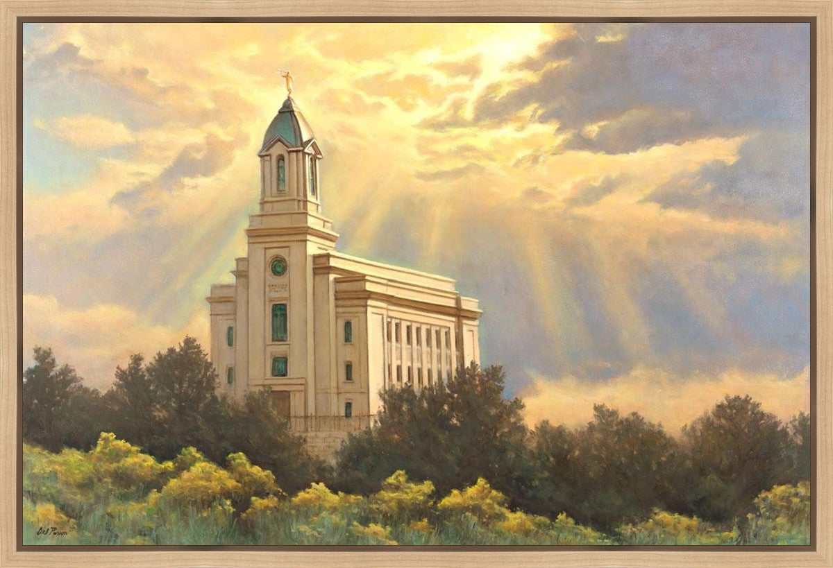 Cedar City Temple Gallery Wrap