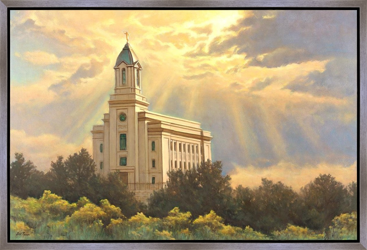 Cedar City Temple Gallery Wrap