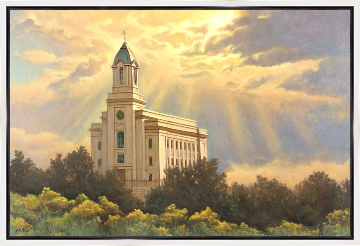 Cedar City Temple Gallery Wrap