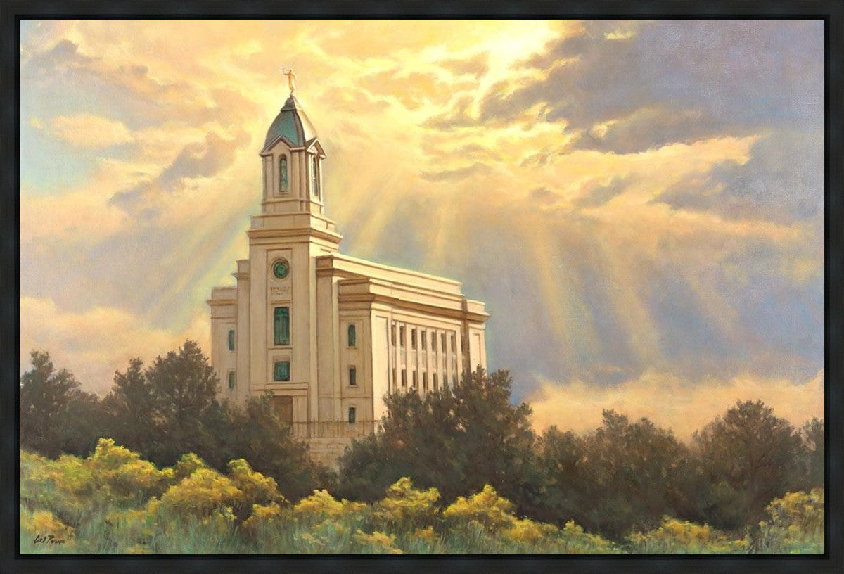 Cedar City Temple Gallery Wrap