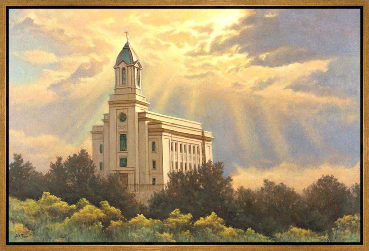 Cedar City Temple Gallery Wrap