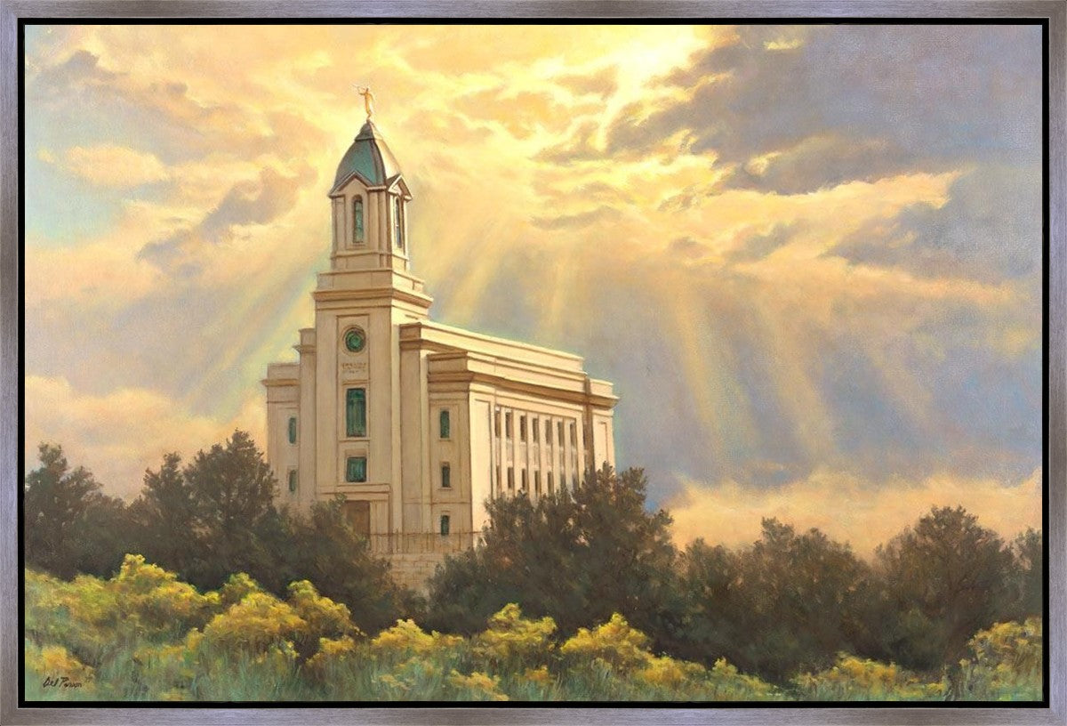 Cedar City Temple Gallery Wrap