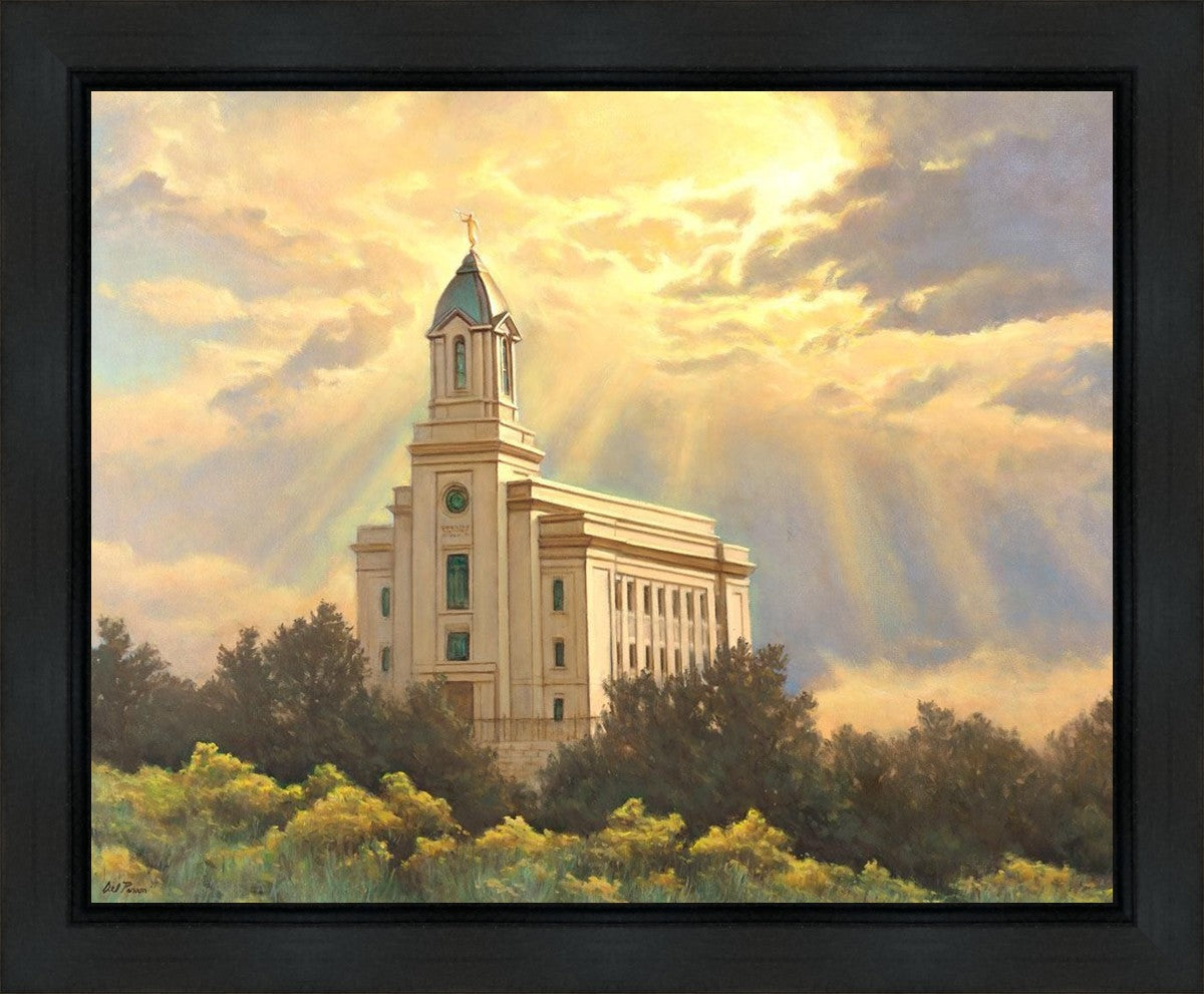 Cedar City Temple Gallery Wrap