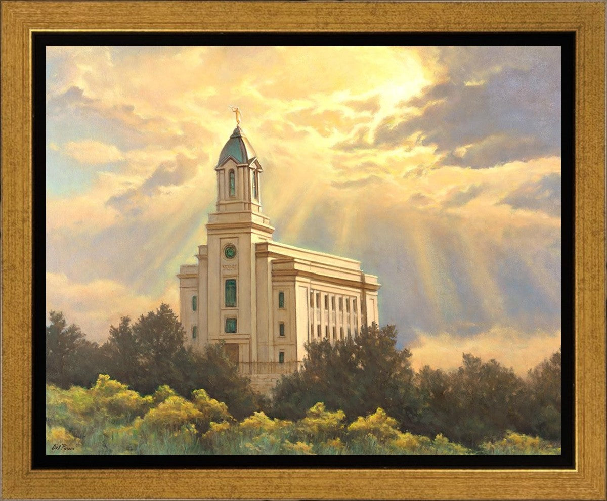 Cedar City Temple Gallery Wrap