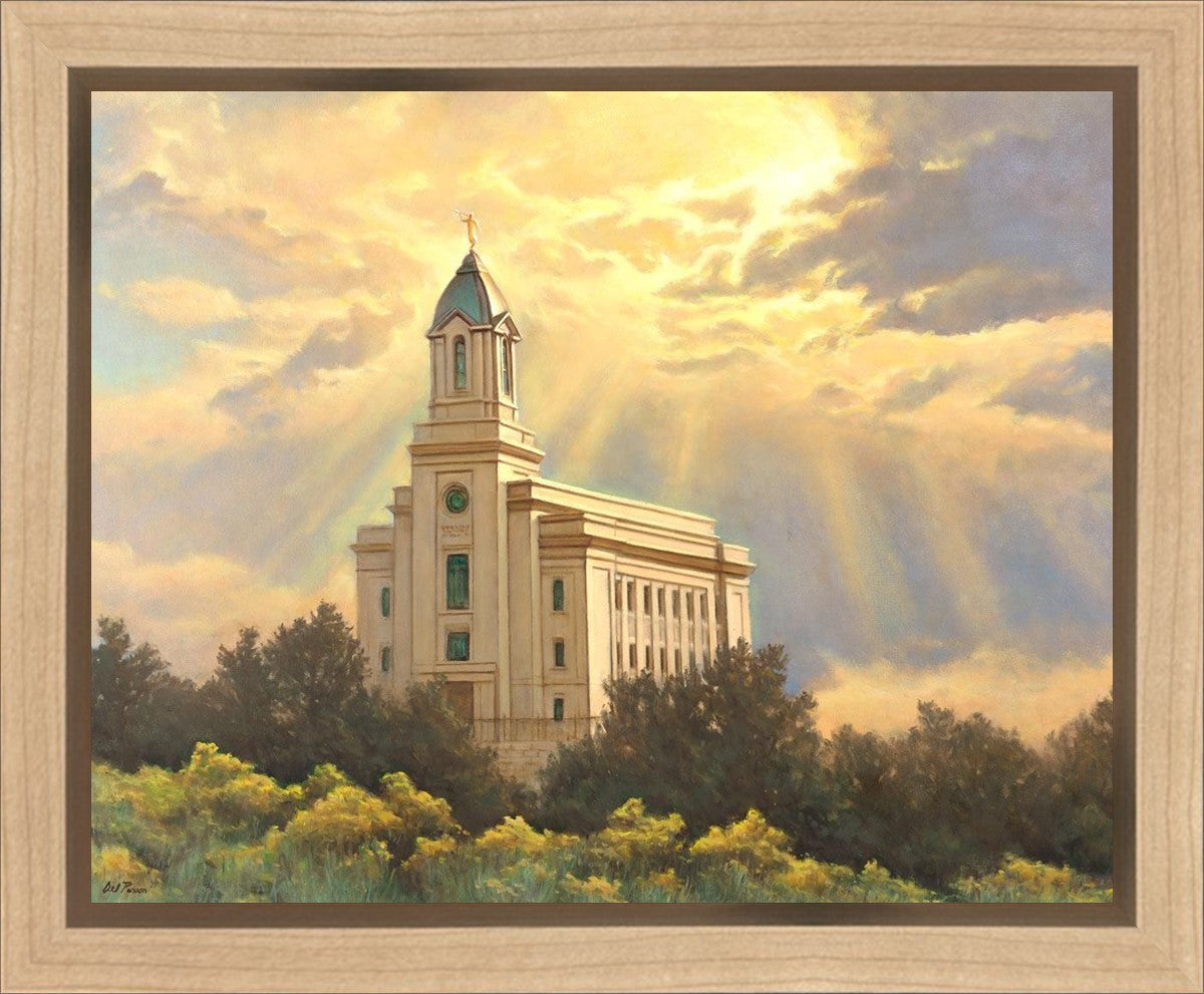 Cedar City Temple Gallery Wrap