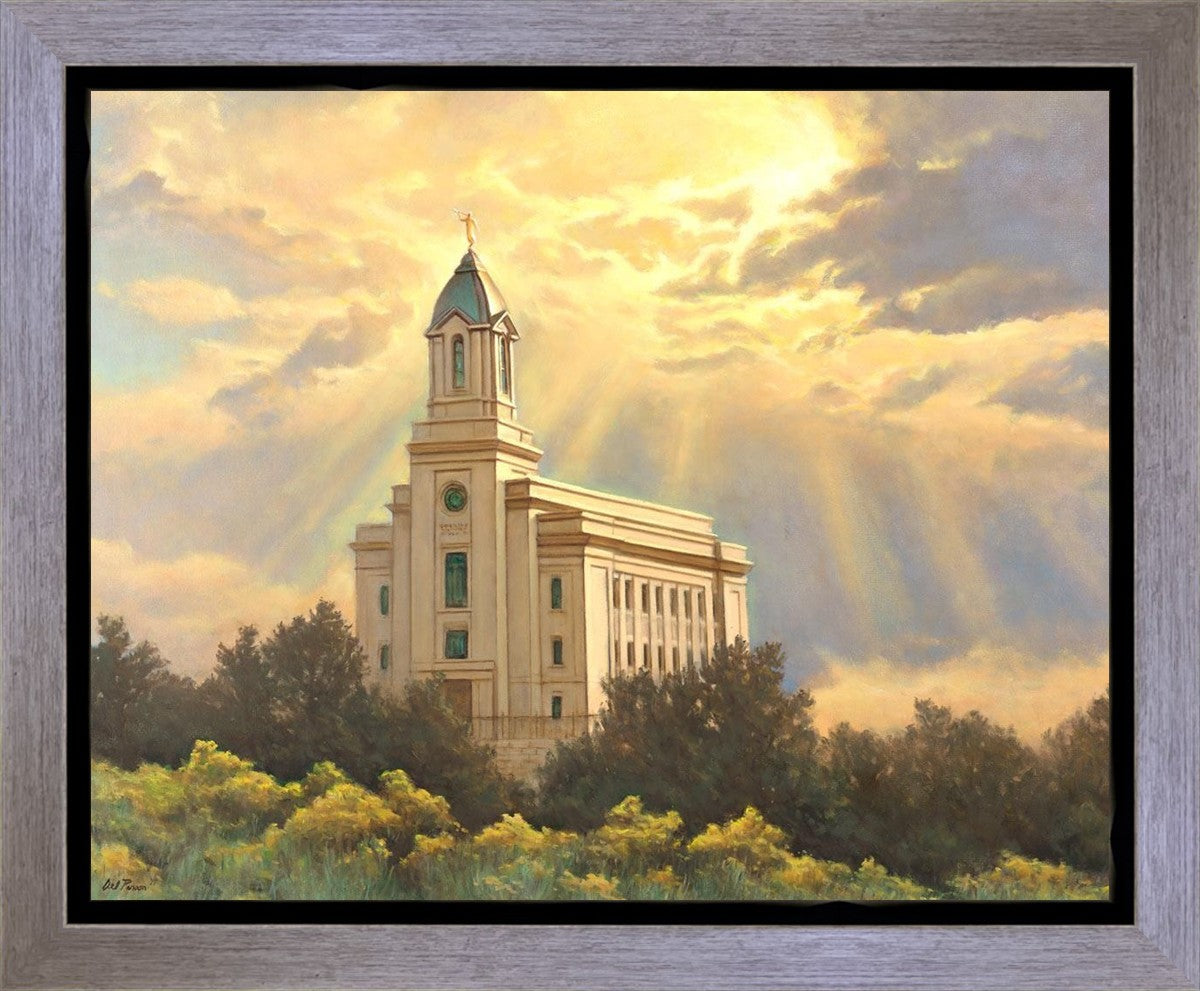 Cedar City Temple Gallery Wrap