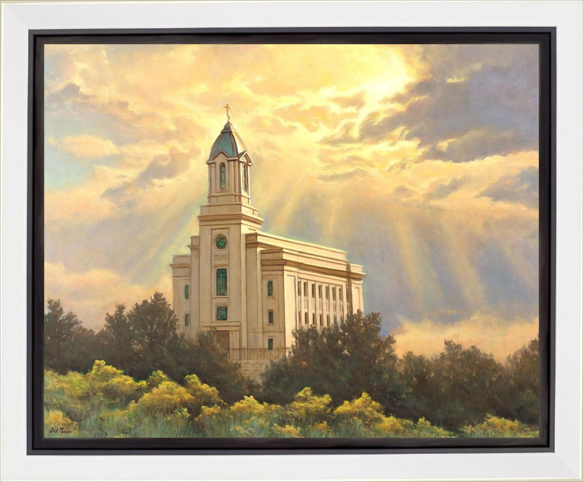 Cedar City Temple Gallery Wrap