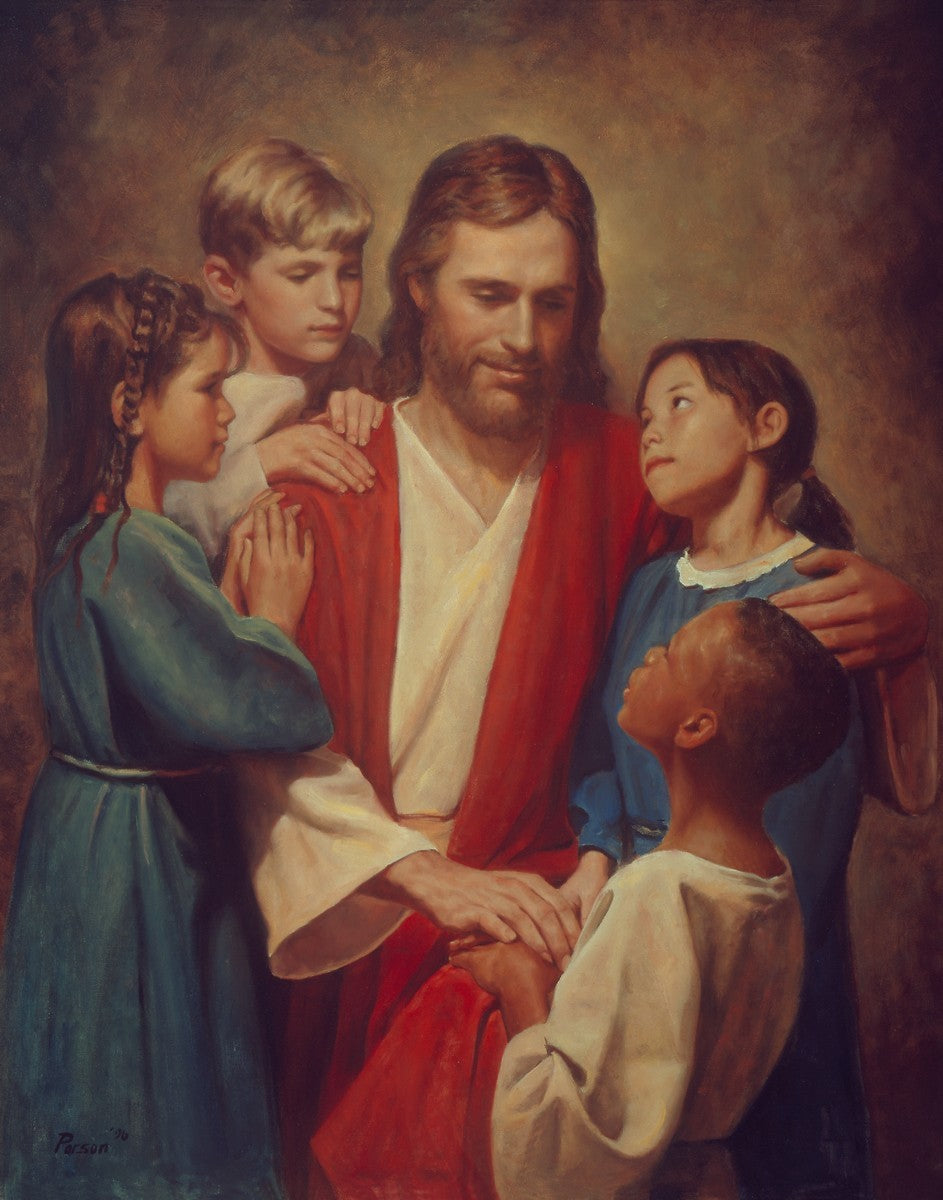 Christ And Children From Around The World Gallery Wrap