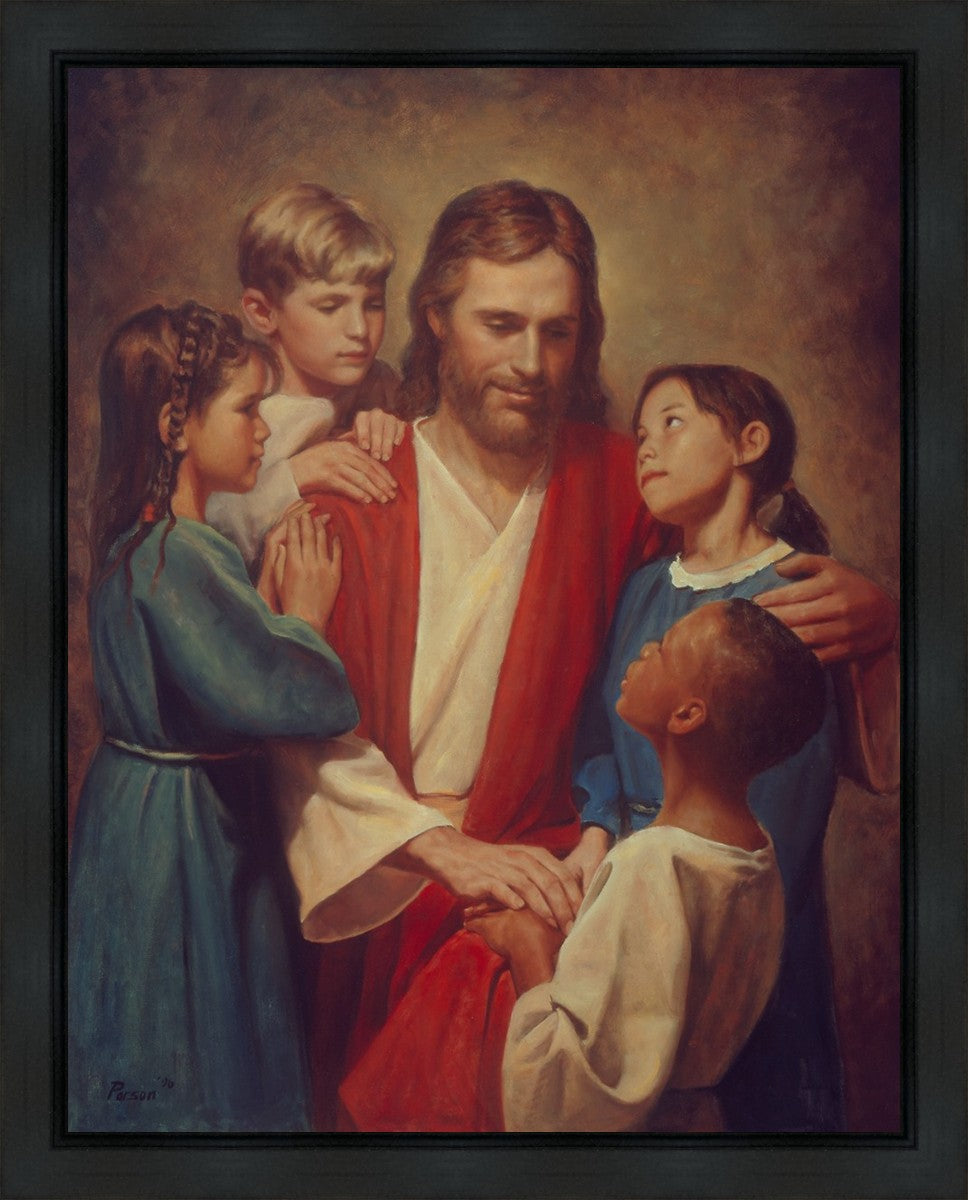 Christ And Children From Around The World Gallery Wrap