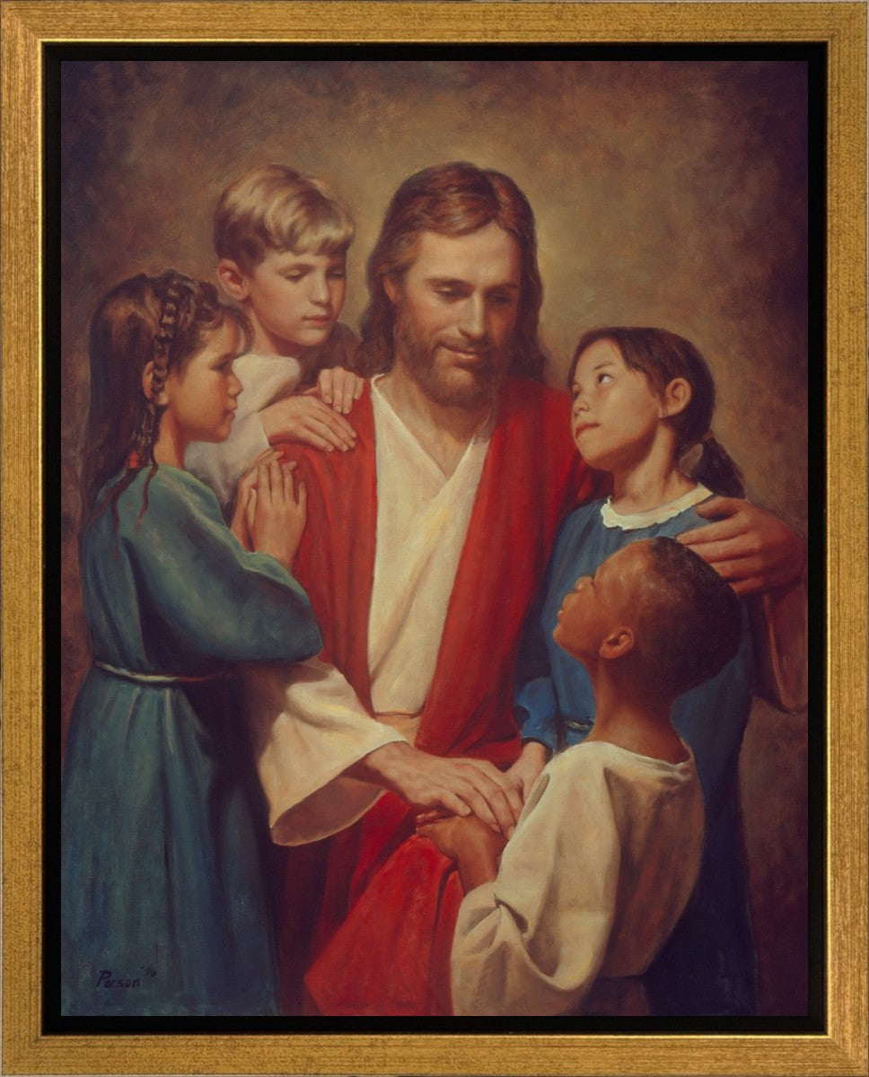 Christ And Children From Around The World Gallery Wrap