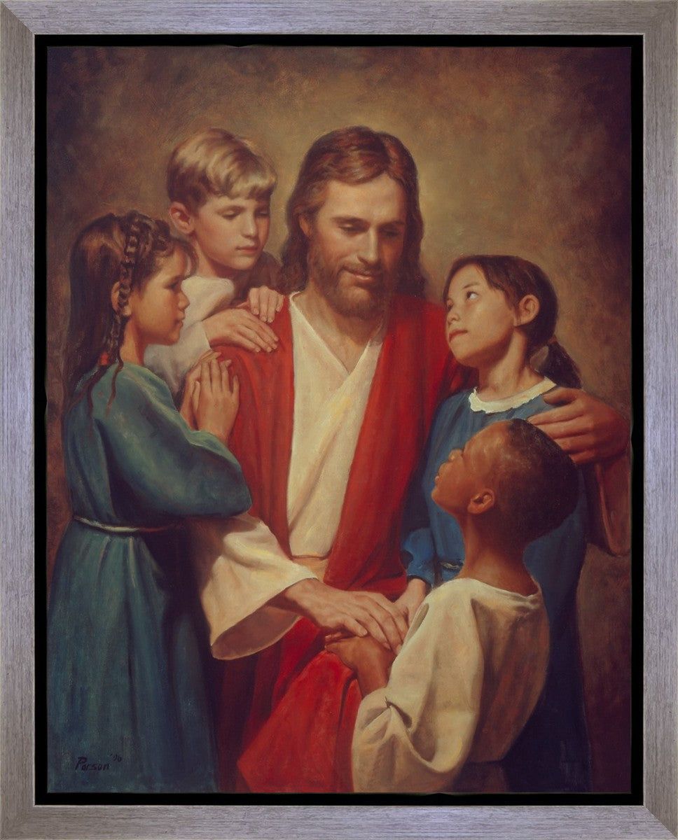 Christ And Children From Around The World Gallery Wrap