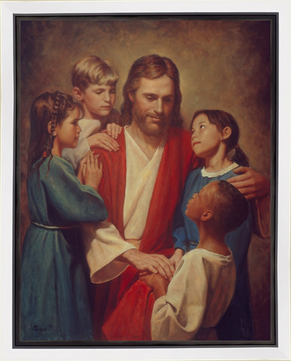 Christ And Children From Around The World Gallery Wrap