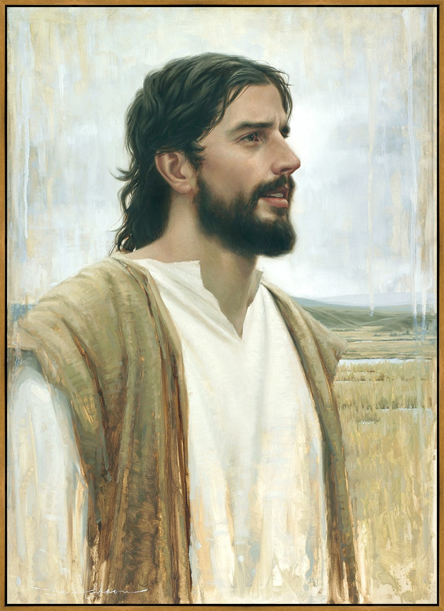 Clarity In His Mission Large Wall Art Gallery Wrap
