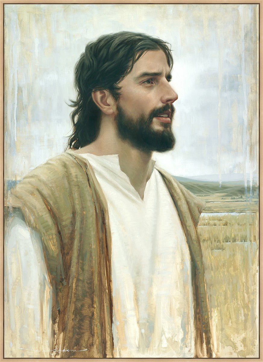 Clarity In His Mission Large Wall Art Gallery Wrap