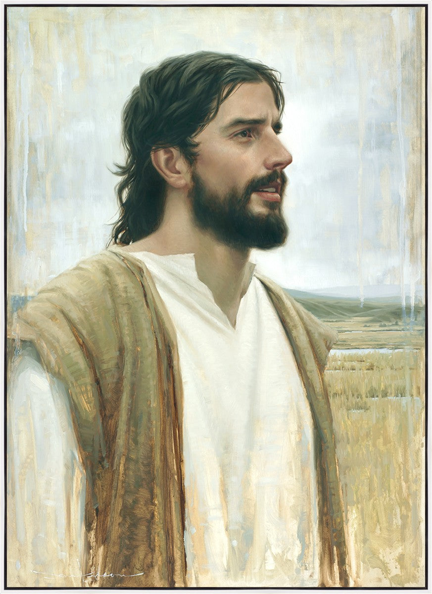 Clarity In His Mission Large Wall Art Gallery Wrap