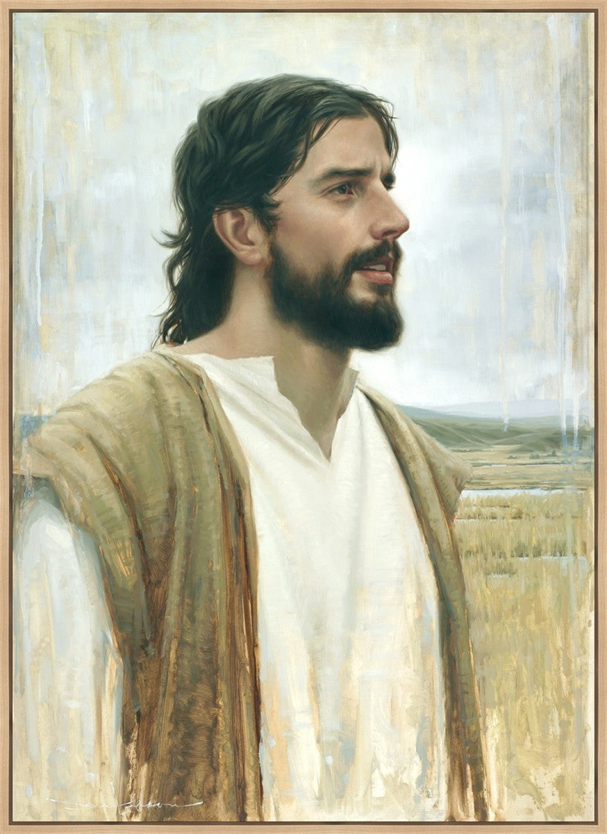 Clarity In His Mission Large Wall Art Gallery Wrap