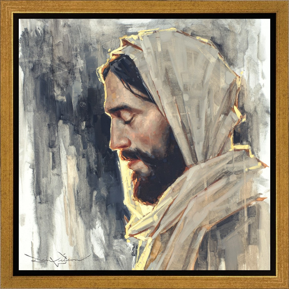 Not My Will But Thine Gallery Wrap